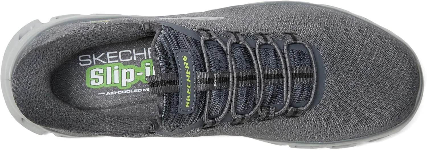Мужские слипоны Skechers Glide-Step Noxus без шнурков — фото 3
