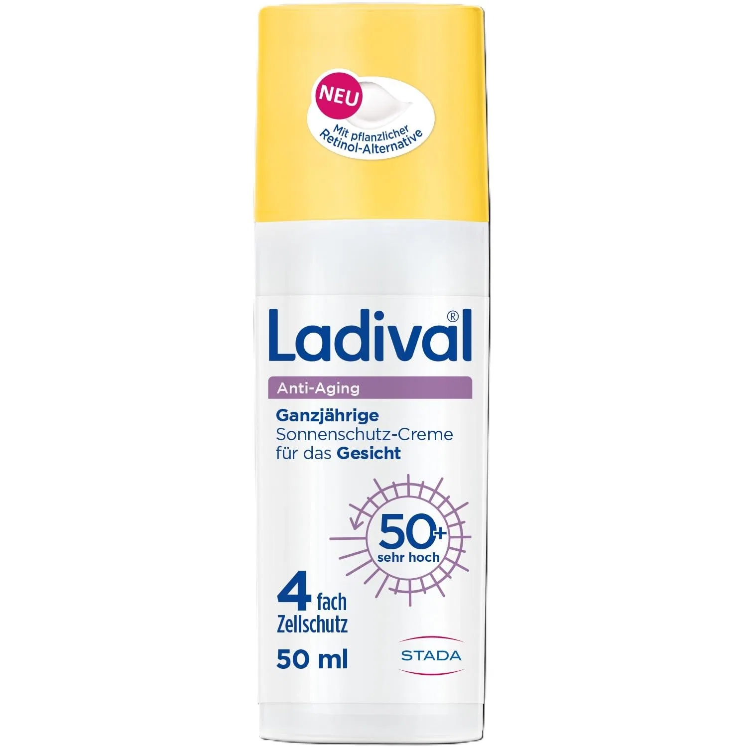 Солнцезащитный крем для лица Ladival Anti-Ageing SPF 50+, 50 мл Ladival