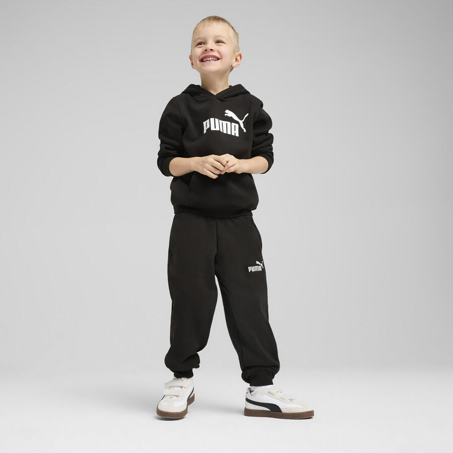 Толстовка с капюшоном из флиса с логотипом ESS No. 1 для мальчиков PUMA — фото 4
