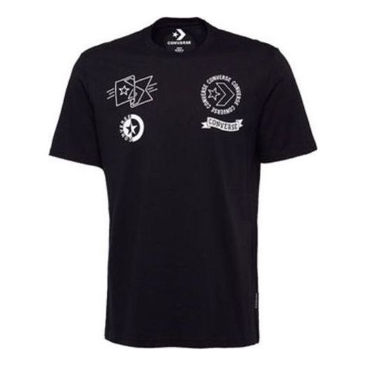 

Футболка multi logo t-shirt 'black' Converse, черный