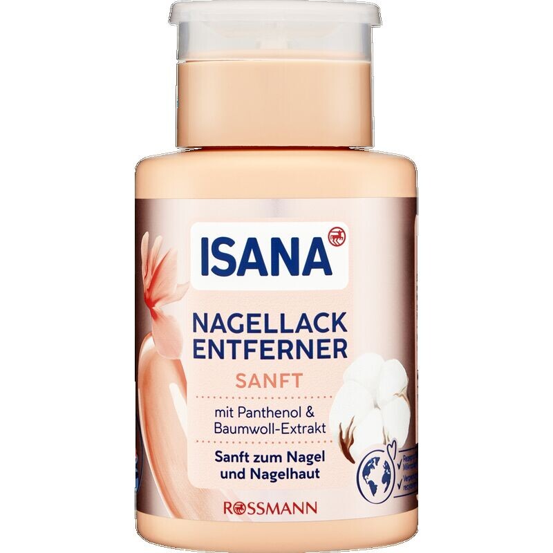 

Средство для снятия лака аккуратно ISANA, 175 ml
