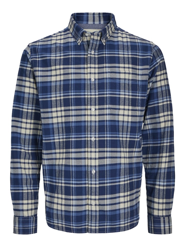 

Рубашка Jack & Jones Hemd 'Norris', синий