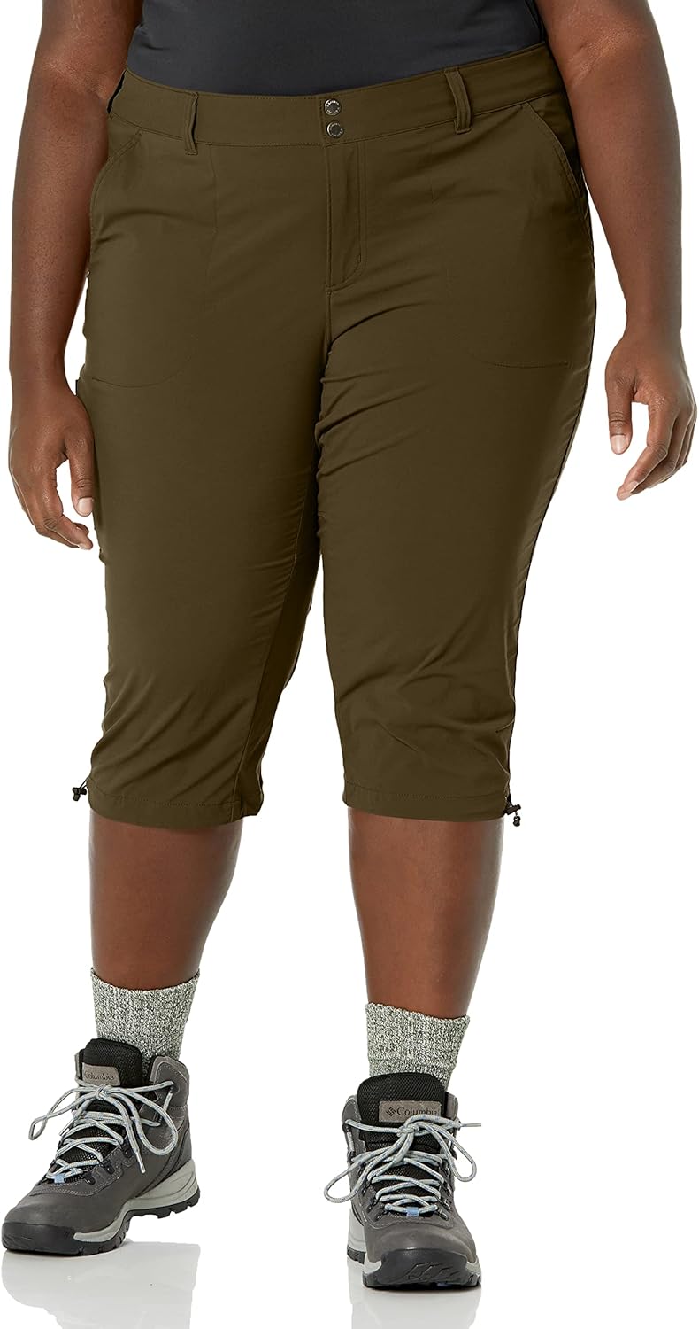 

Женские брюки Columbia Saturday Trail II до колена, Green