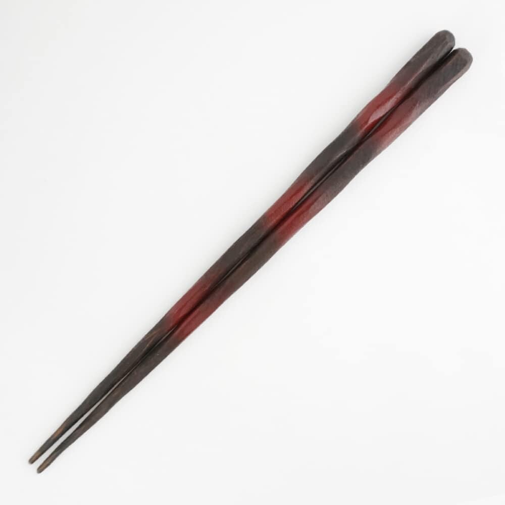 

Легкие палочки для еды Kezuri Hyozaemon, Kiraku Yuyu, большие, 9,3 дюйма (23,5 см) L-003, Black/Red