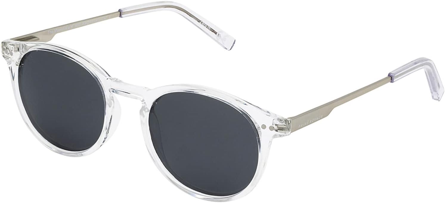 

Солнцезащитные очки Prive Revaux The Maestro Metal Classic Round – ручная работа, поляризованные линзы, 100% защита от УФ-излучения – для мужчин и женщин PRIVÉ REVAUX, Crystal Grey