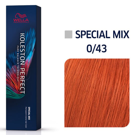 

Стойкая краска для волос Special Mix 0/43 60мл Wella Koleston Perfect ME+