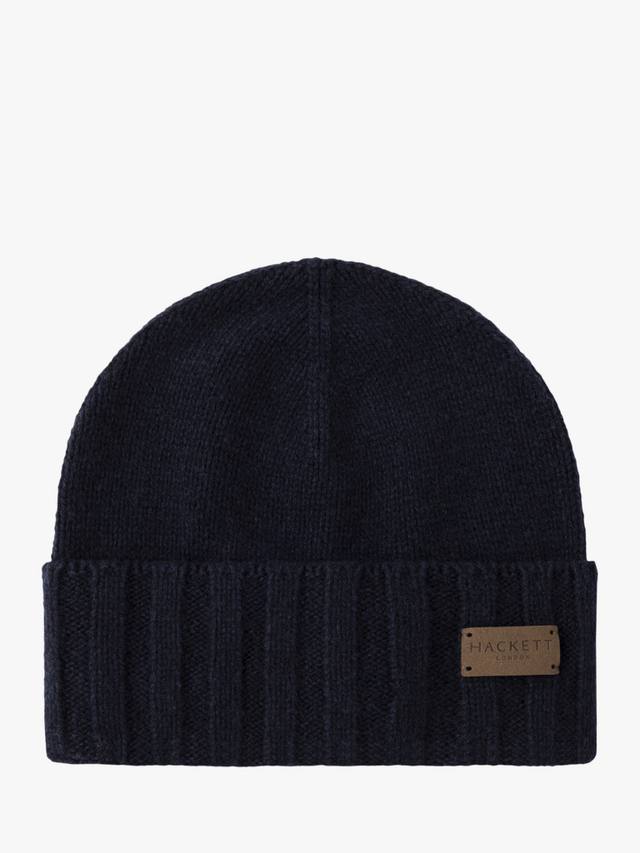 

Вязаная шапка бини Hackett London, Midnight Blue