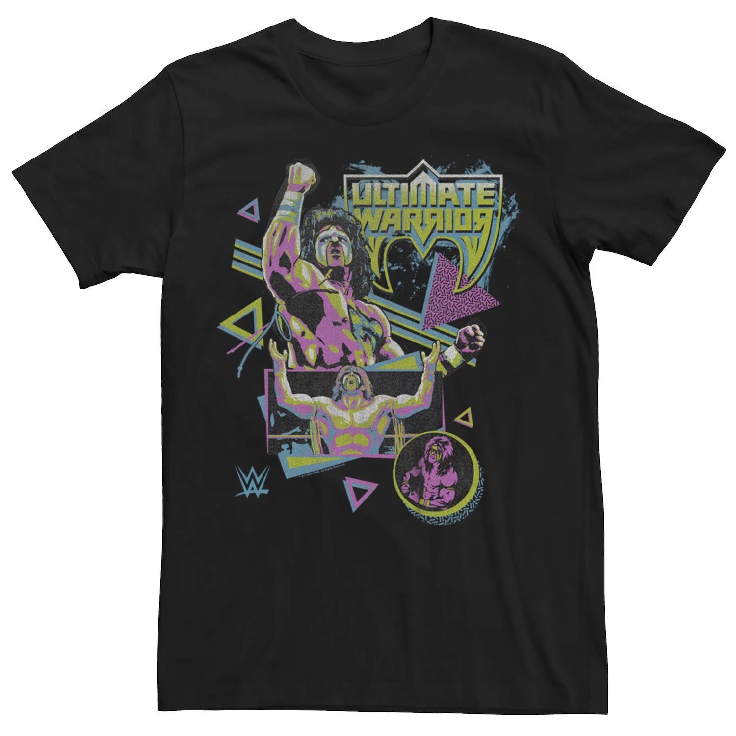 

Мужская футболка с плакатом в стиле ретро WWE Ultimate Warrior Licensed Character