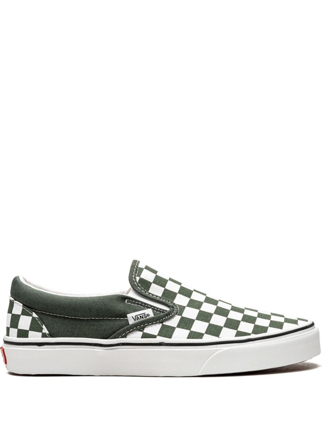 

Vans клетчатые слипоны Classic Slip-On Checkerboard, зеленый