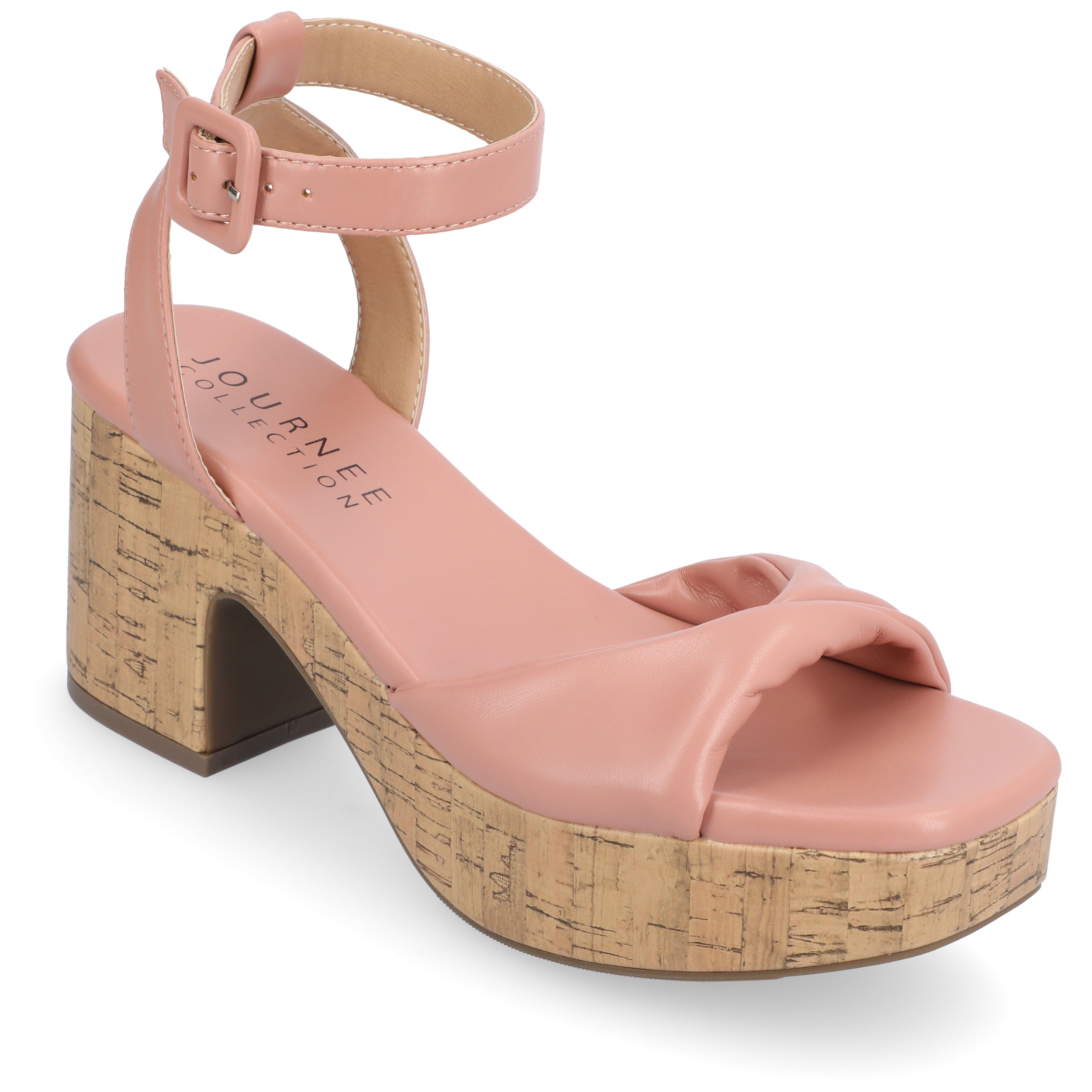 Женские сандалии Tru Comfort Foam Eianna из коллекции Journee, розовый