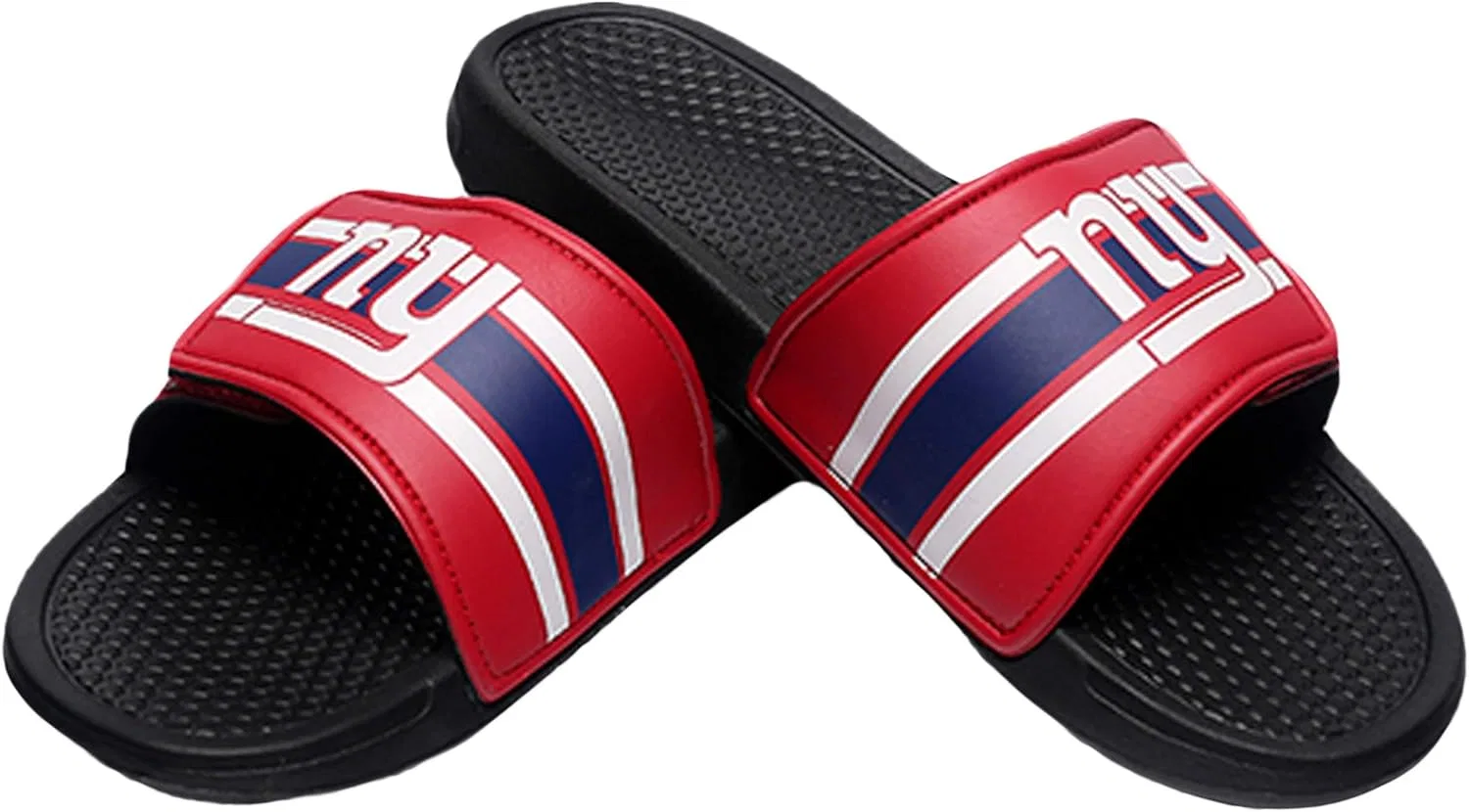 Мужские спортивные тапочки FOCO Legacy Velcro Sport Slide New York Giants Legacy Sport с застежкой-липучкой - размер Large — фото 4