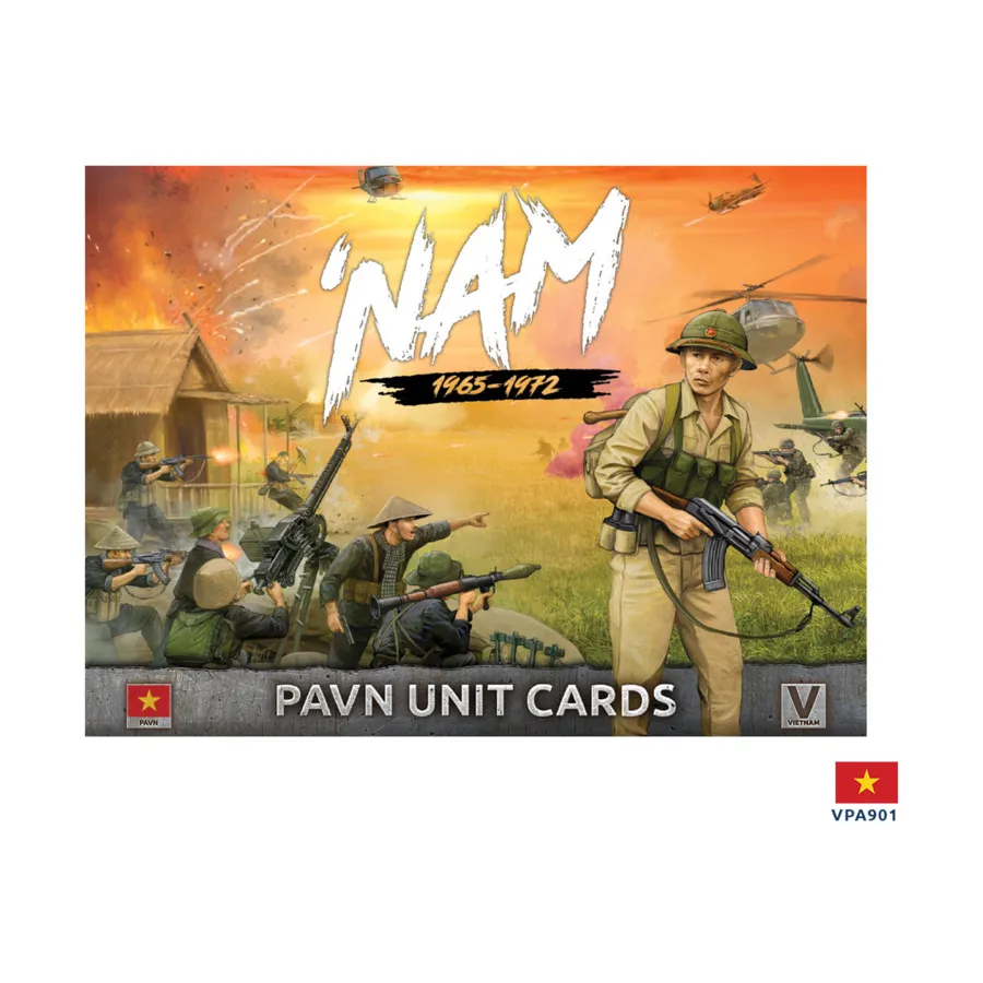 

Карты юнитов — PAVN, 'Nam - The Vietnam War Miniatures Game (1:100)