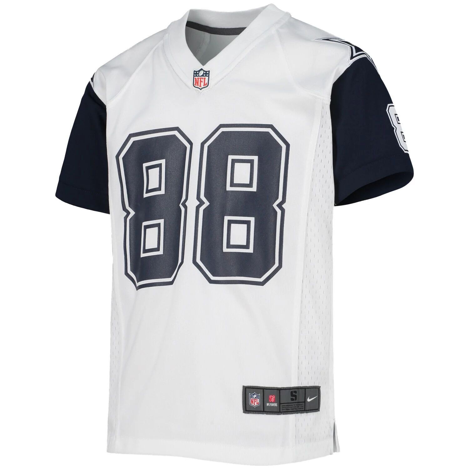 Молодежная футболка Nike CeeDee Lamb White Dallas Cowboys Alternate Game Nike — фото 2