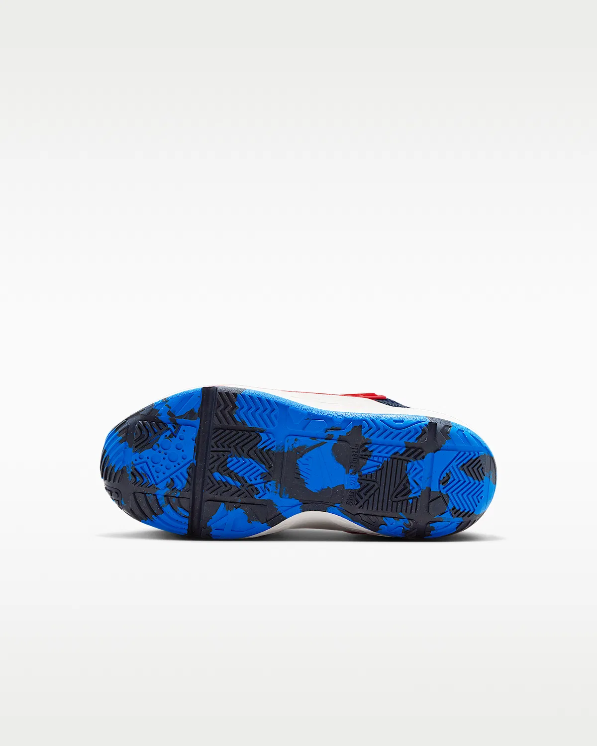 Детские кроссовки Nike Team Hustle D 12, Team Navy/University Red/Photo Blue/Sail — фото 2