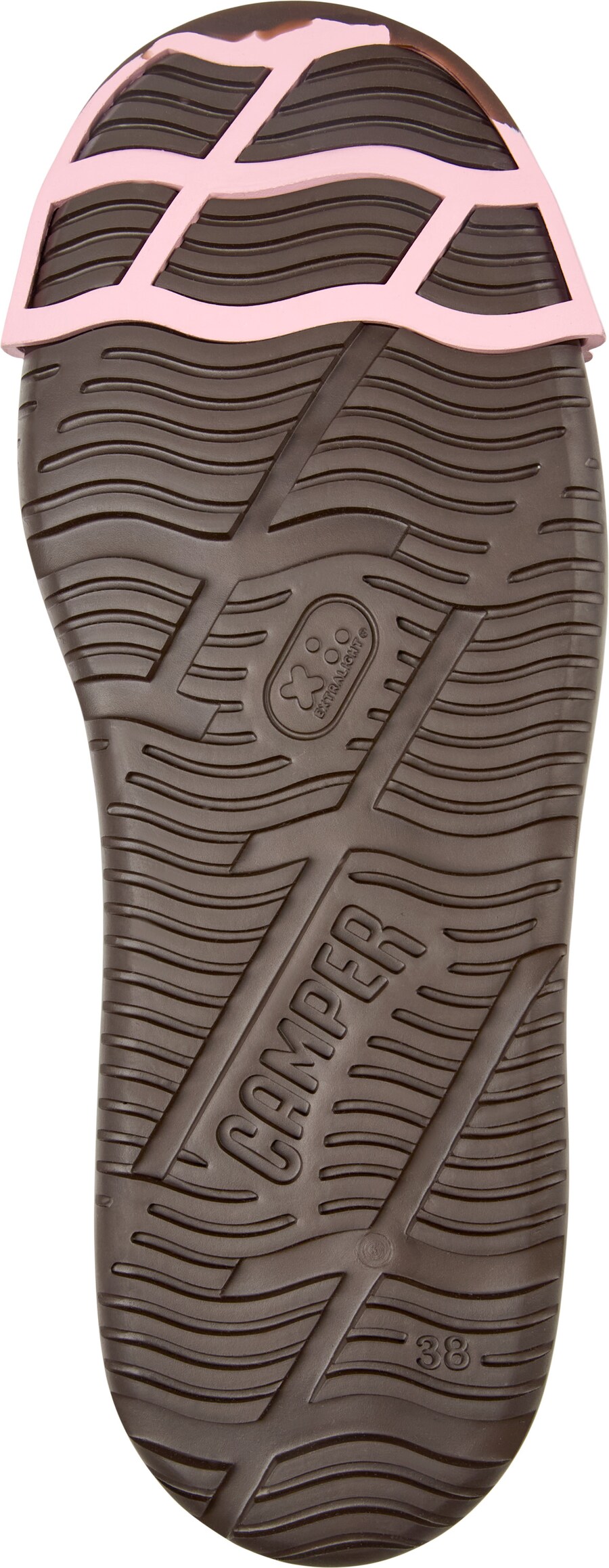 Туфли на шнурках CAMPER Athletic Lace-Up Shoes Junction Runner, темно-коричневый — фото 3