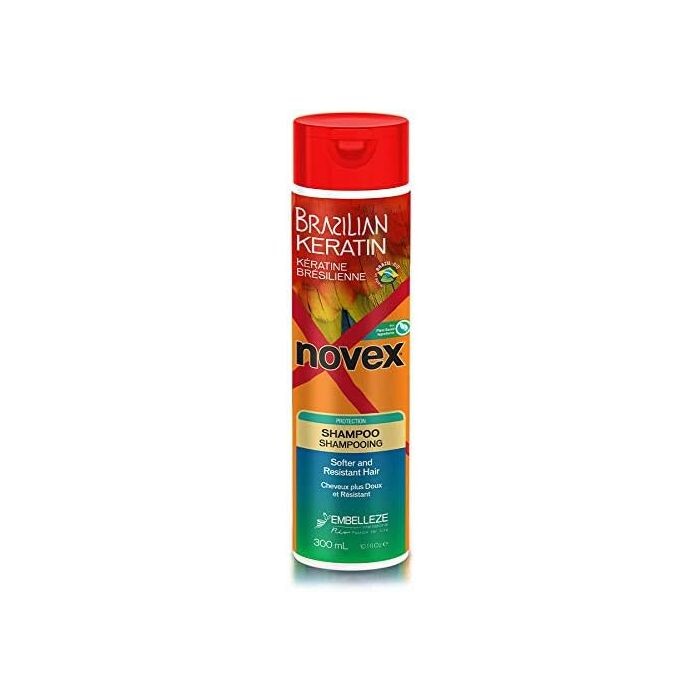 

Шампунь Champú Queratina Brasileña Novex, 300 ml