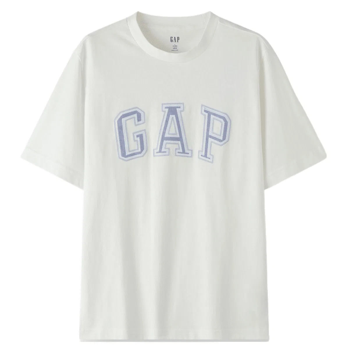 Футболка унисекс с круглым вырезом GAP Ecru