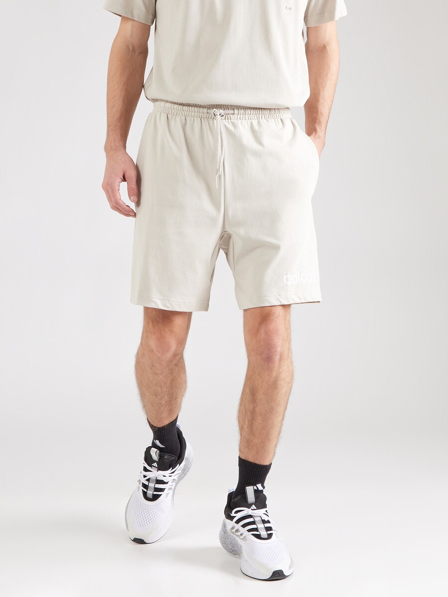 Шорты ADIDAS SPORTSWEAR Regular Workout Pants LIN SJ, светло-серый — фото 2