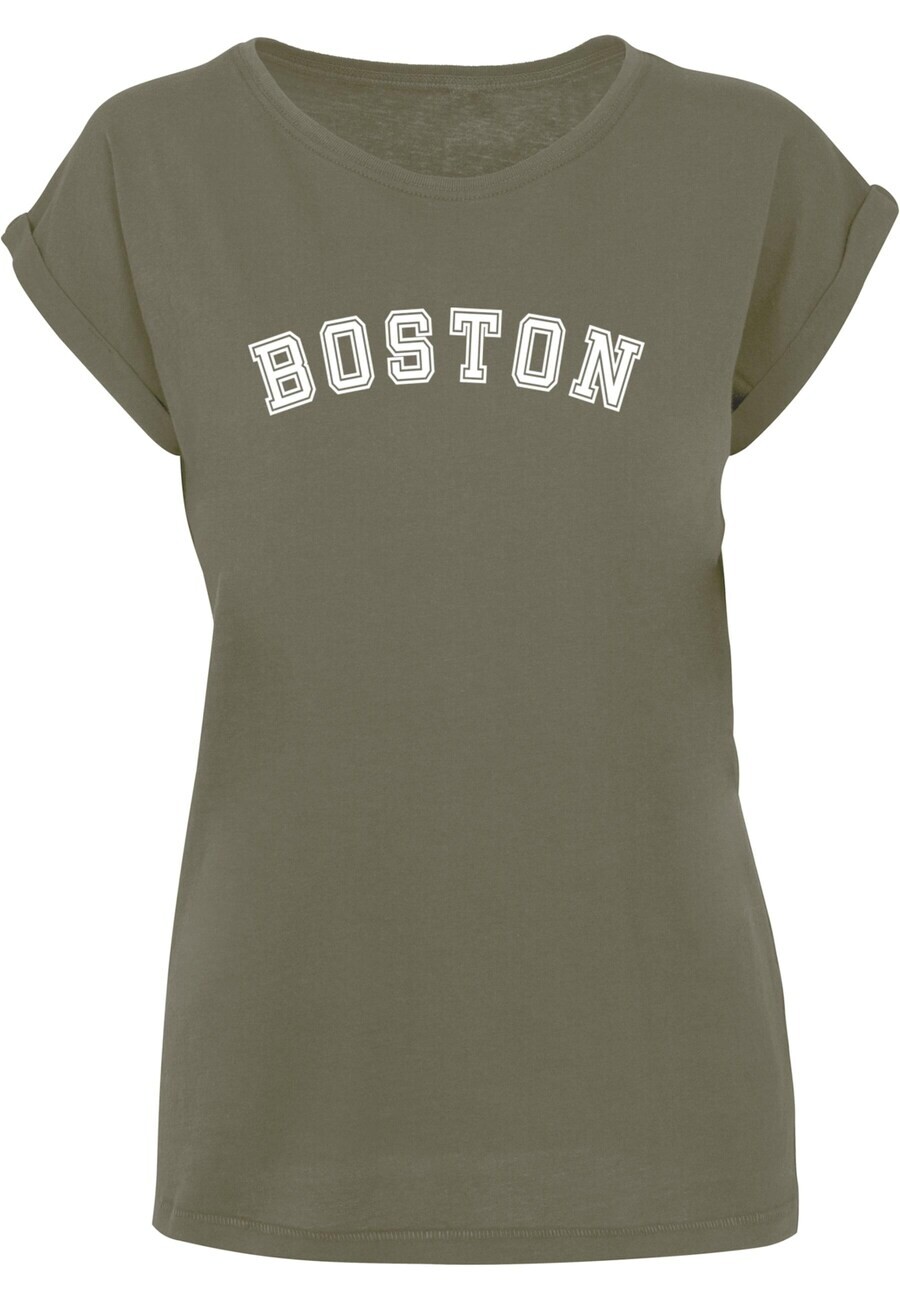 

Футболка Merchcode BOSTON X, оливковый