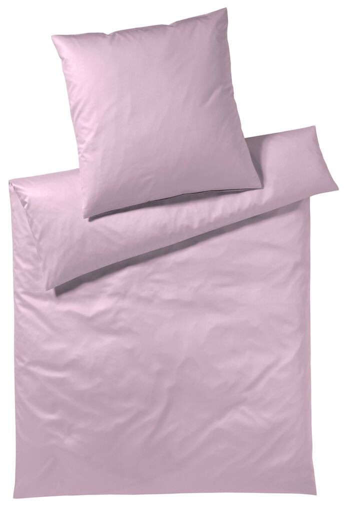

Элегантная простыня из сатина мако, однотонная роза, размер 240x280 Elegante