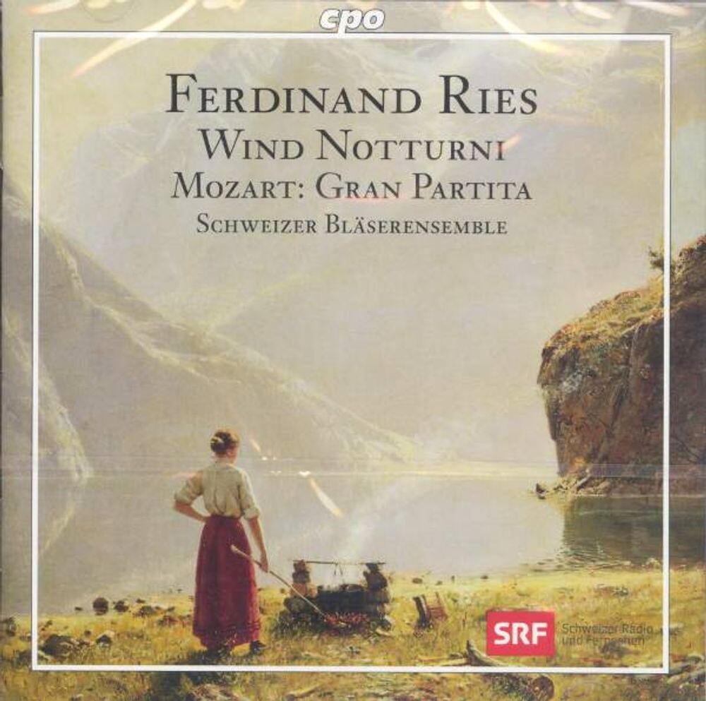 

Диск CD Ries: Wind Notturni / Mozart: Gran Partita [Import] - Ferdinand Ries, Wolfgang Amadeus Mozart, Schweizer Bläserensemble