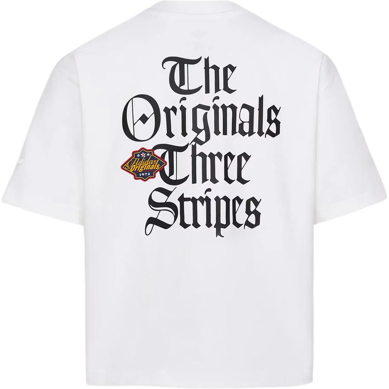 Детская футболка с круглым вырезом Adidas Originals, White — фото 3