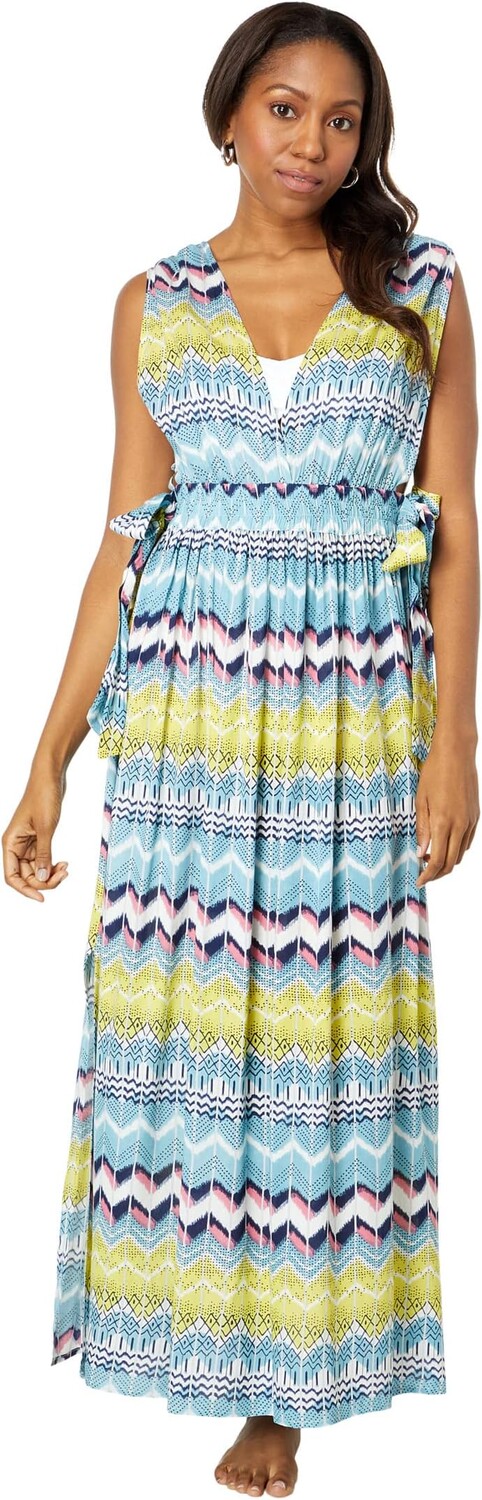 

Пляжное платье America & Beyond Arabian Dew Maxi Dress, цвет Aztec
