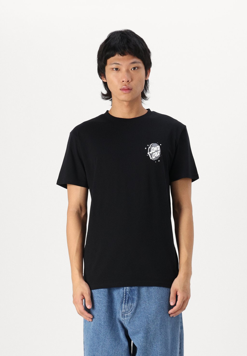 

Футболка с принтом LUCKY DAY UNISEX Santa Cruz, черный