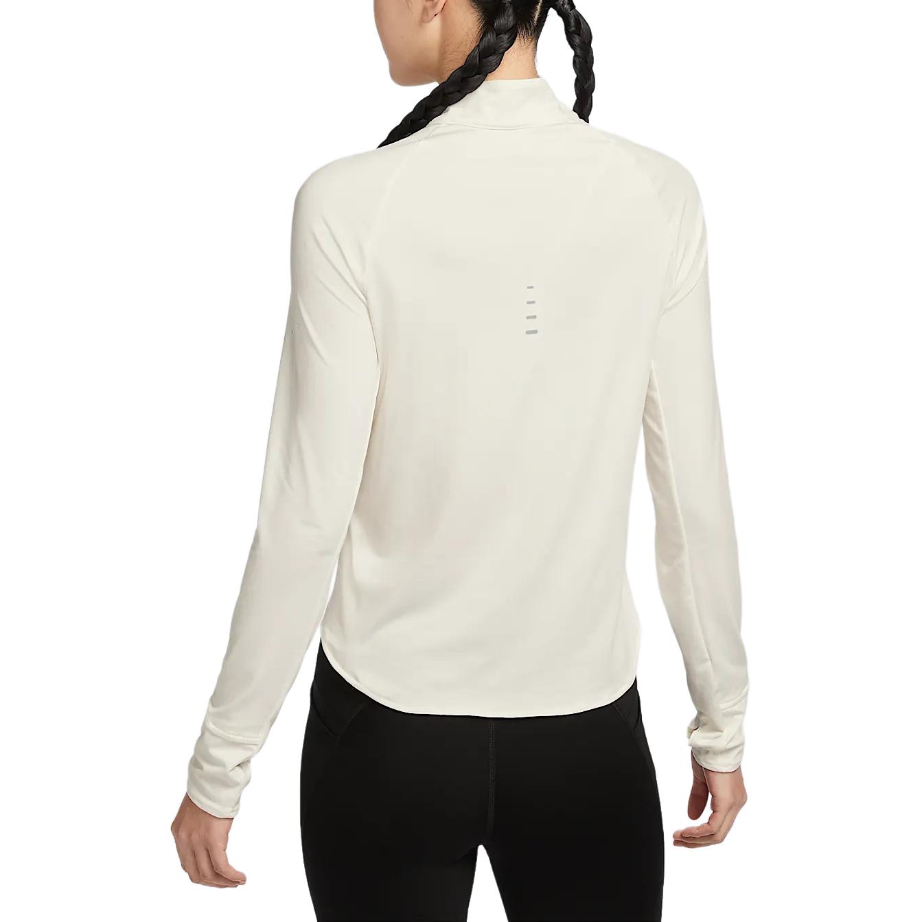 Nike Футболка для бега Dri Fit женская Sail White — фото 4