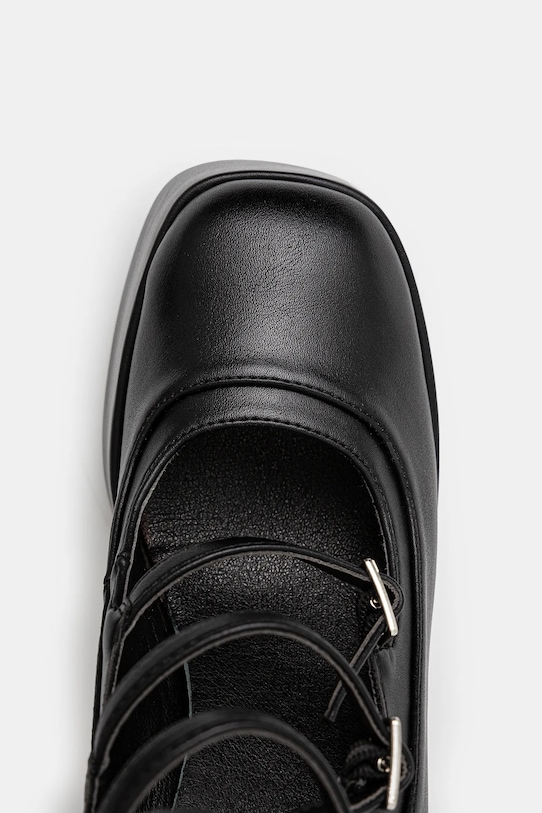 Босоножки Gurren Black Strappy на платформе Koi Footwear, черный — фото 4