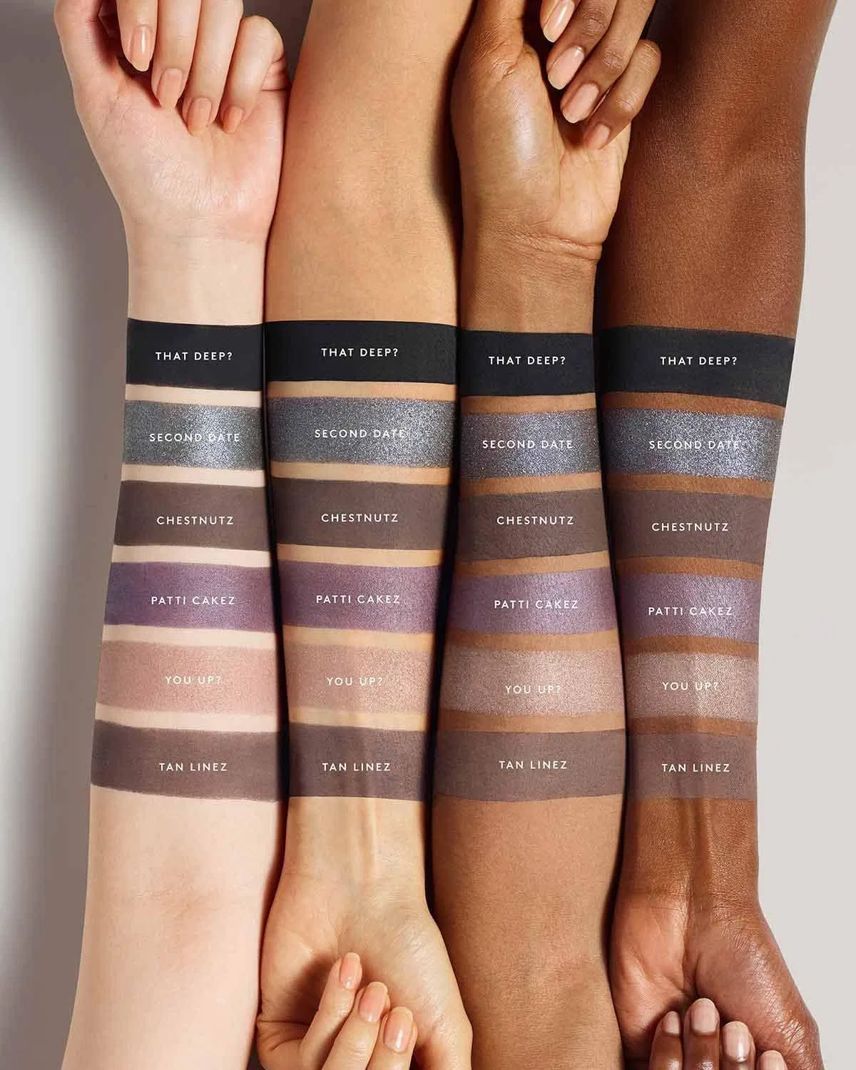 Тени для век Fenty Beauty Snap Shadows Mix & Match 6 Smoky — фото 2