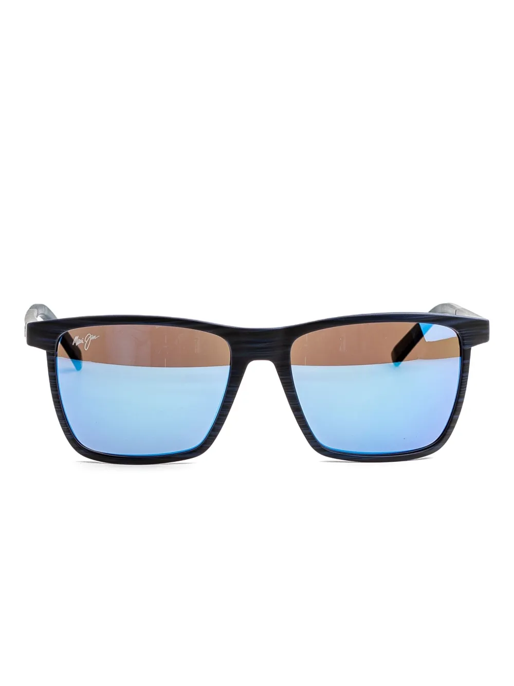 

Солнцезащитные очки One Way в квадратной оправе Maui Jim, черный