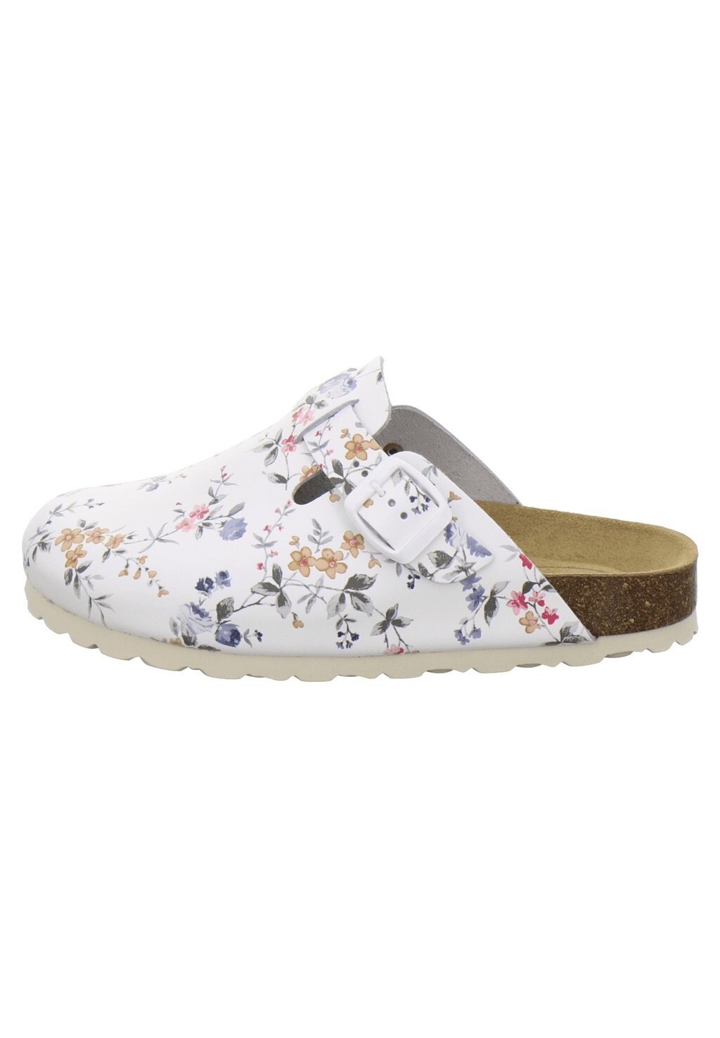 

Мюли плоский Afs Schuhe, цвет weiß flower