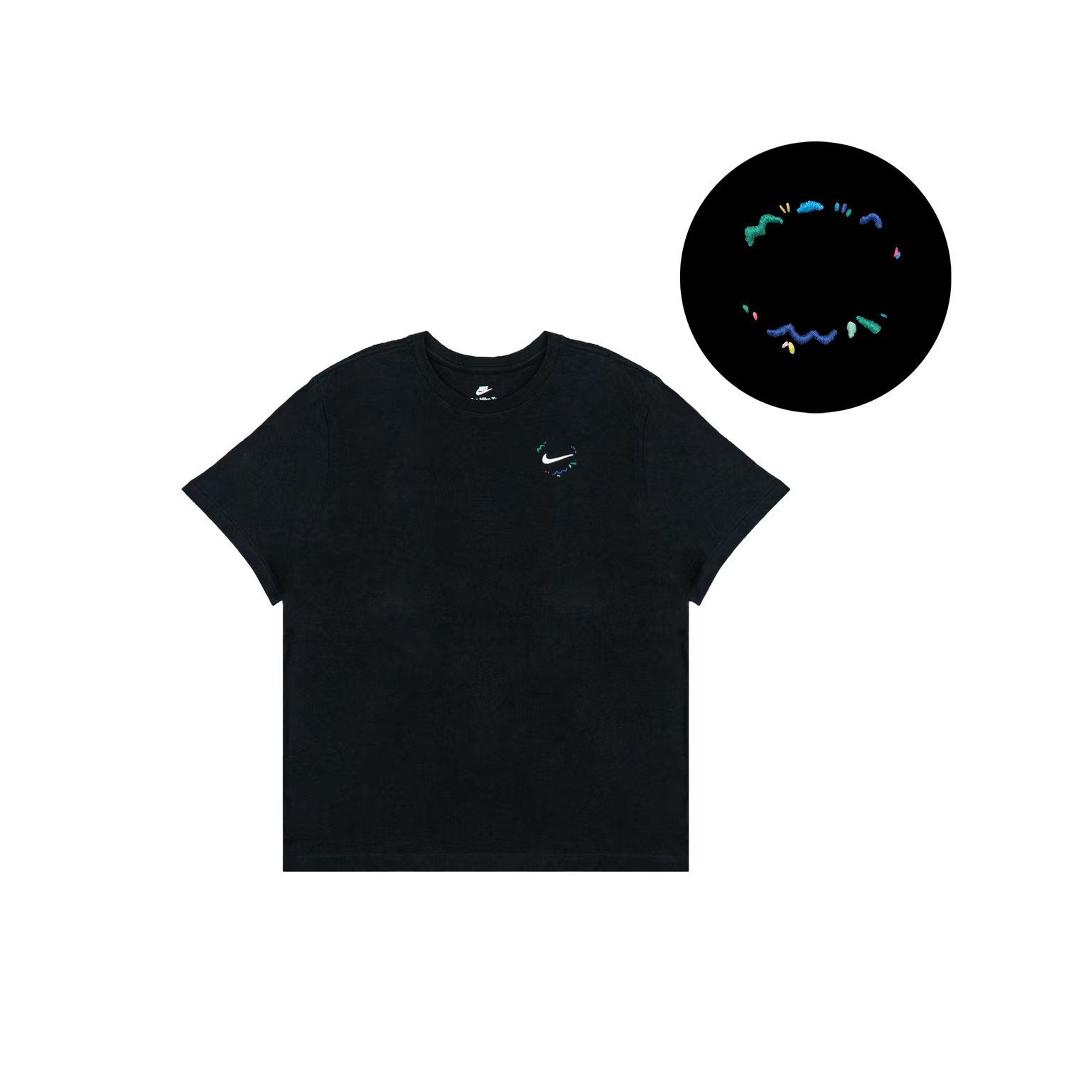 

Nike Спортивная футболка Men's Black, Черный, Nike Спортивная футболка Men's Black