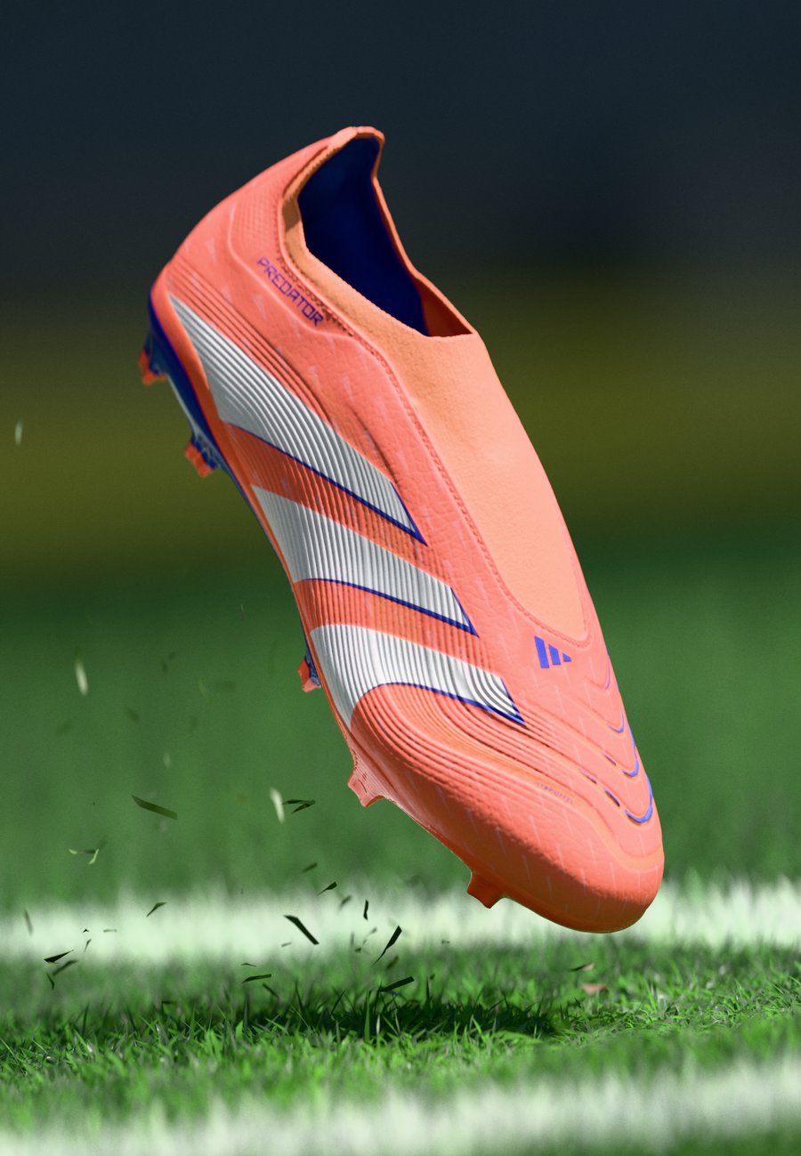 

Кроссовки Adidas Performance PREDATOR LEAGUE LACELESS FIRM GROUND/MULTI GROUND FOOTBALL BOOTS, Signal Coral/Footwear White/Beam Orange/Coral