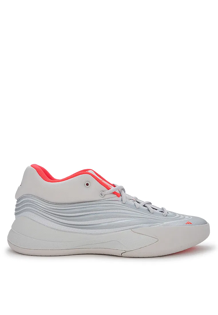 Кроссовки мужские, модель Dame X, Adidas, красный/серый/серебряный
