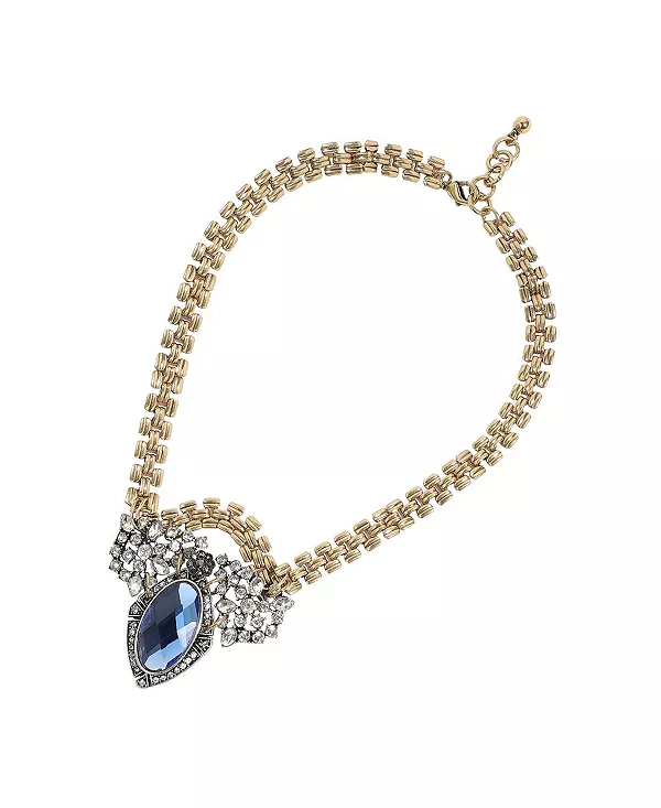 

Ожерелье с праздничным камнем Sohi, blue