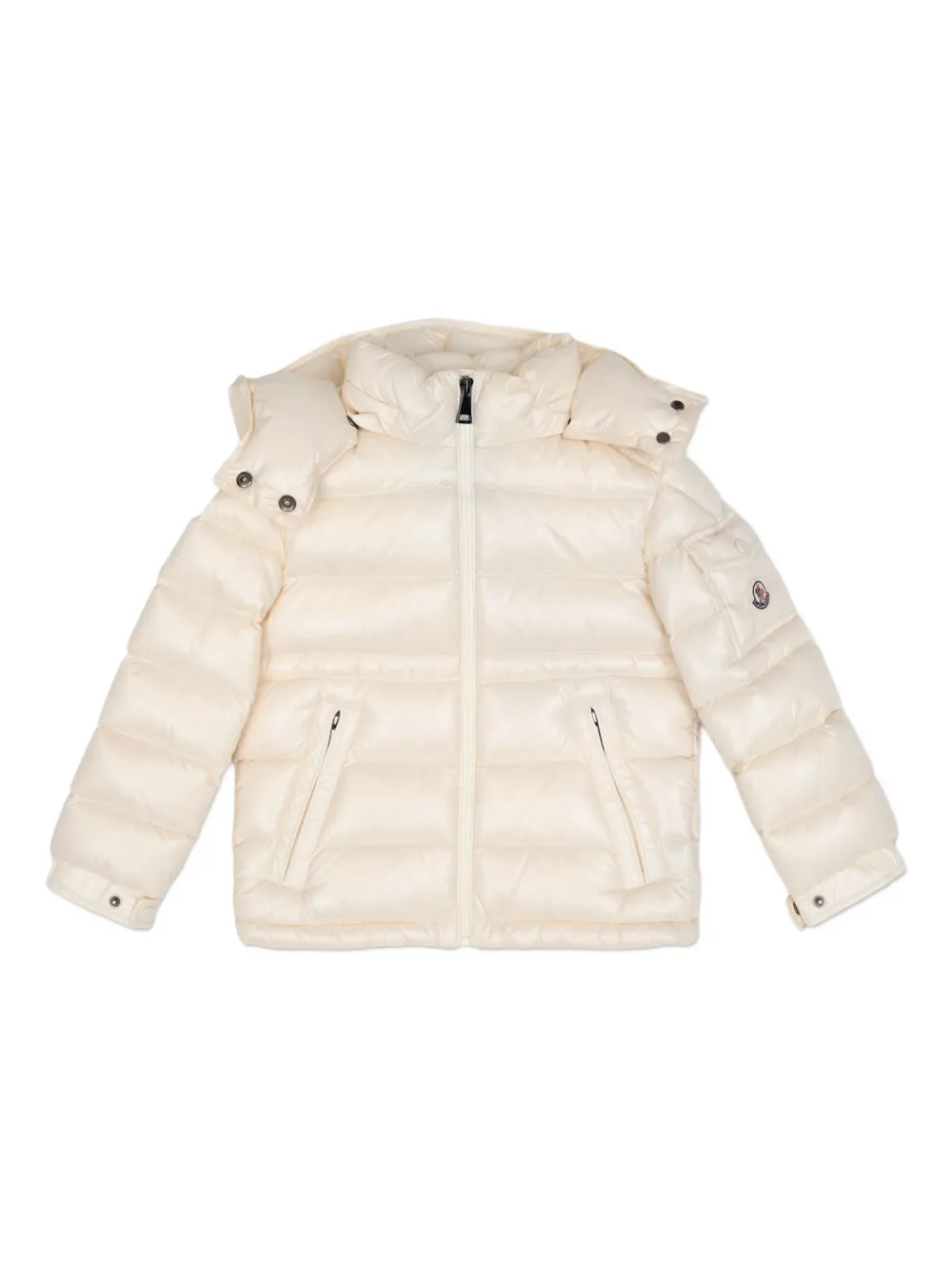 

Стеганая куртка Maire с капюшоном Moncler Enfant, нейтральный