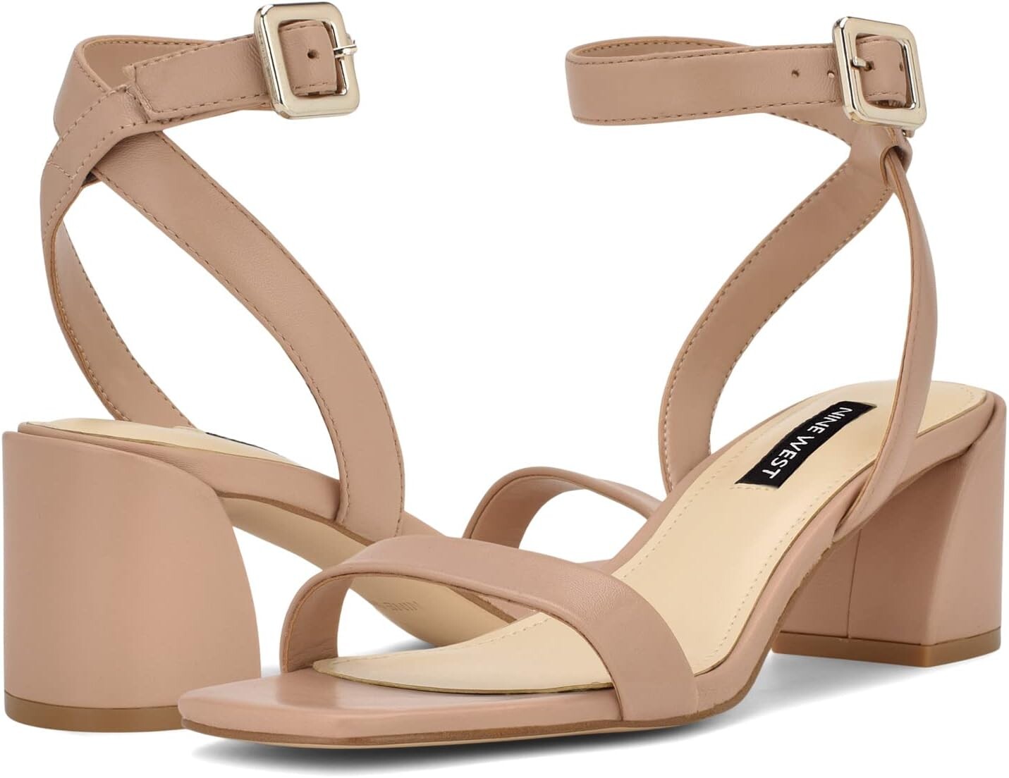 

Босоножки Milday Nine West, цвет Natural Leather
