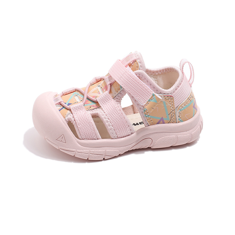 

Износостойкие низкие детские сандалии для детей от 3 до 7 лет Neon, розовый