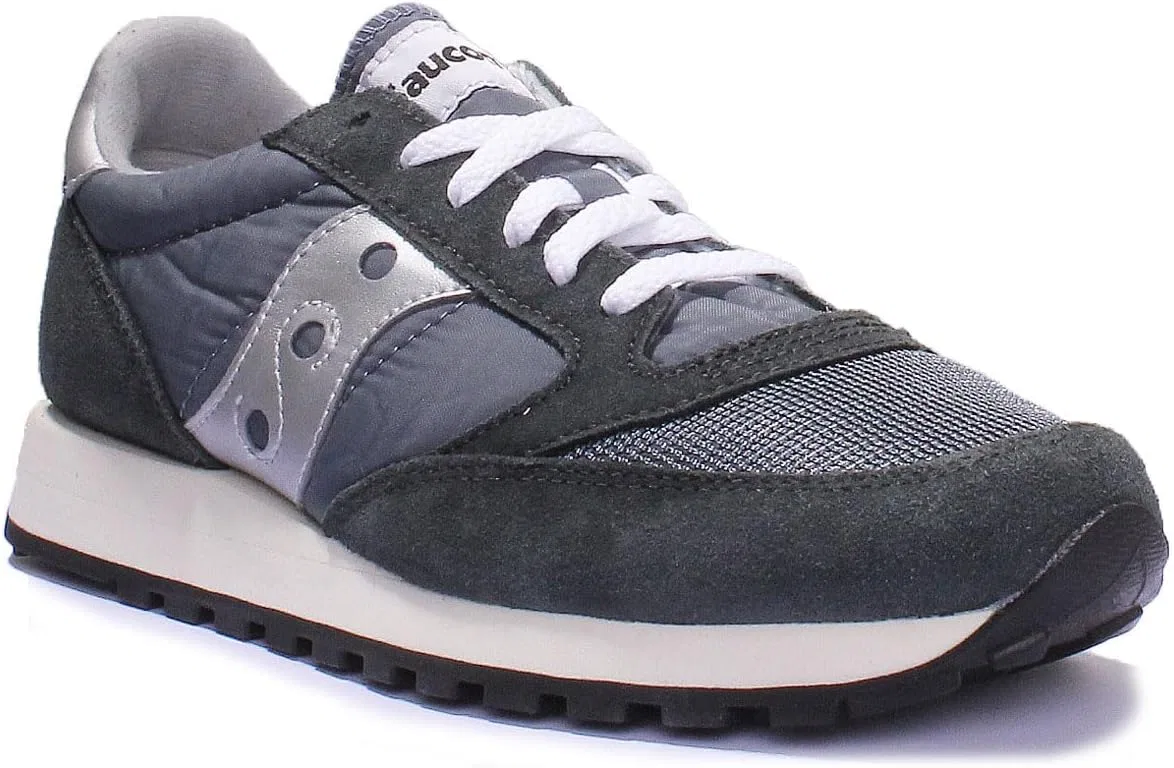 Мужские винтажные кроссовки Jazz Original Saucony, Blue Navy Silver — фото 2