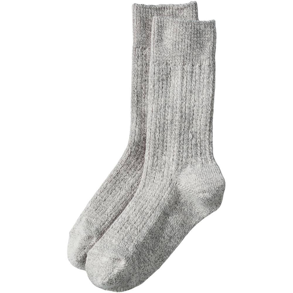 

Женские носки Lands End Marl Crew Camp Lands' End, цвет Dark Cameo Gray