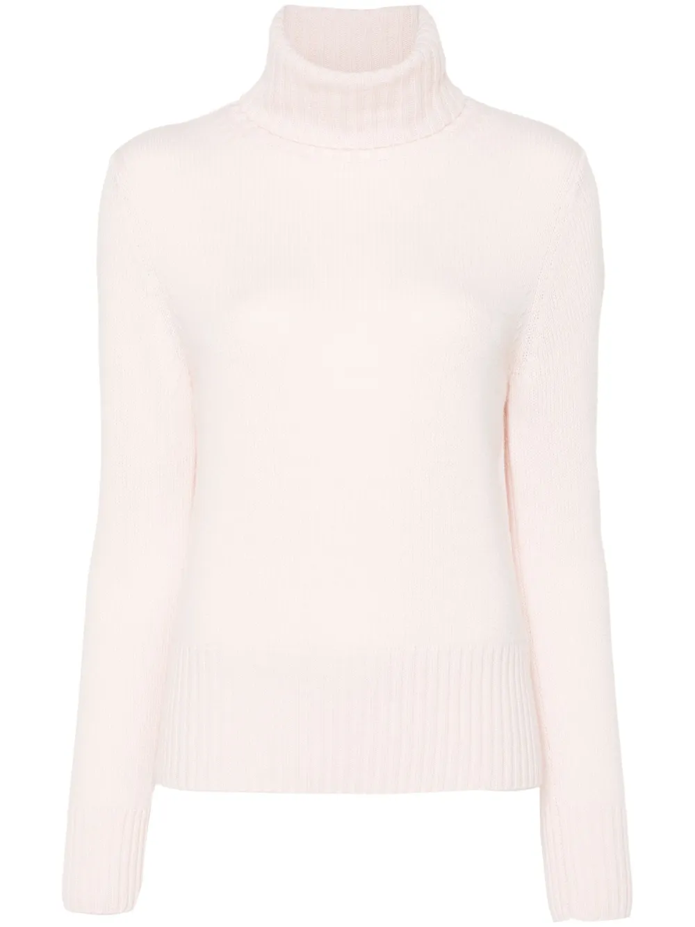 

Свитер в рубчик ALLUDE, розовый
