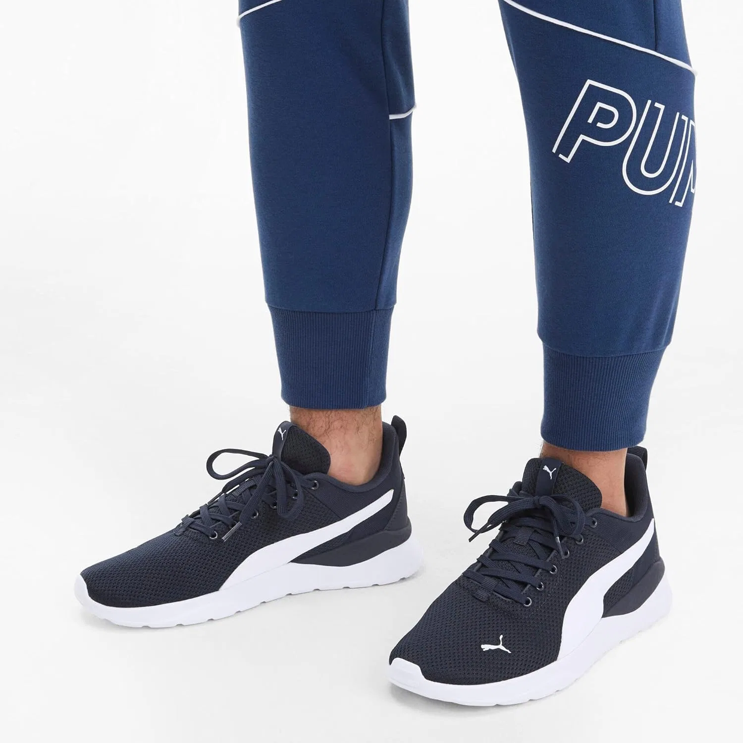 Кроссовки PUMA Anzarun унисекс, 3-Peacoat Puma White — фото 2