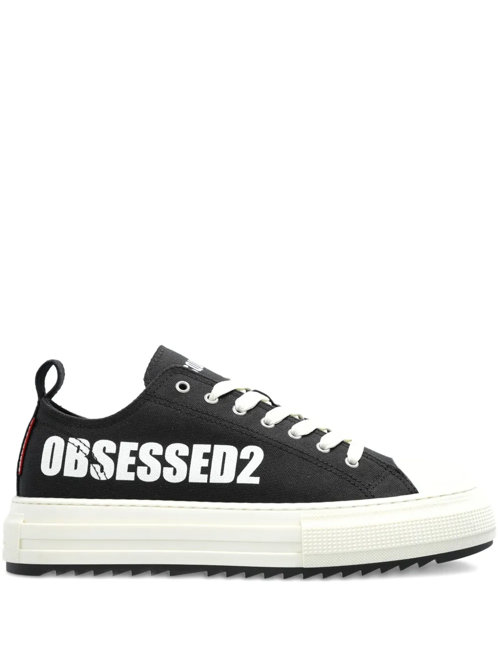 Кроссовки Obsessed2 с логотипом Dsquared2, черный