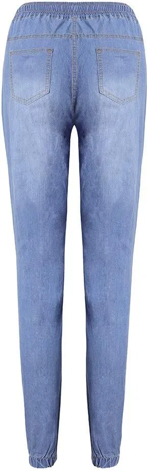 Джинсы Athletic-Fit Light Blue — фото 4