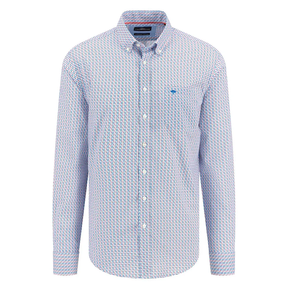 

Рубашка Fynch Hatton Colorful Combi Prints, синий