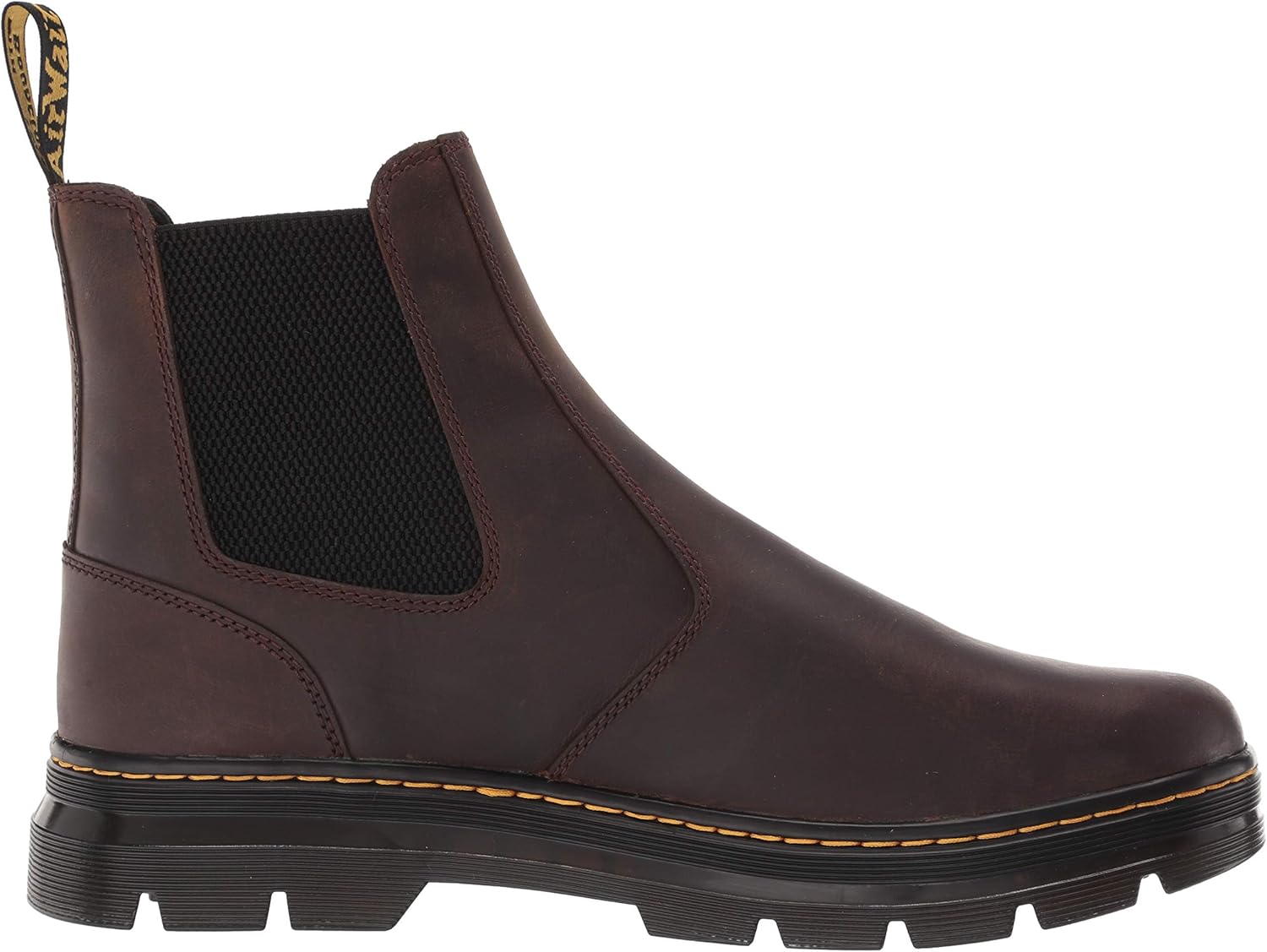 Унисекс-ботинки Dr. Martens Embury из кожи в стиле челси, темно-коричневый — фото 4
