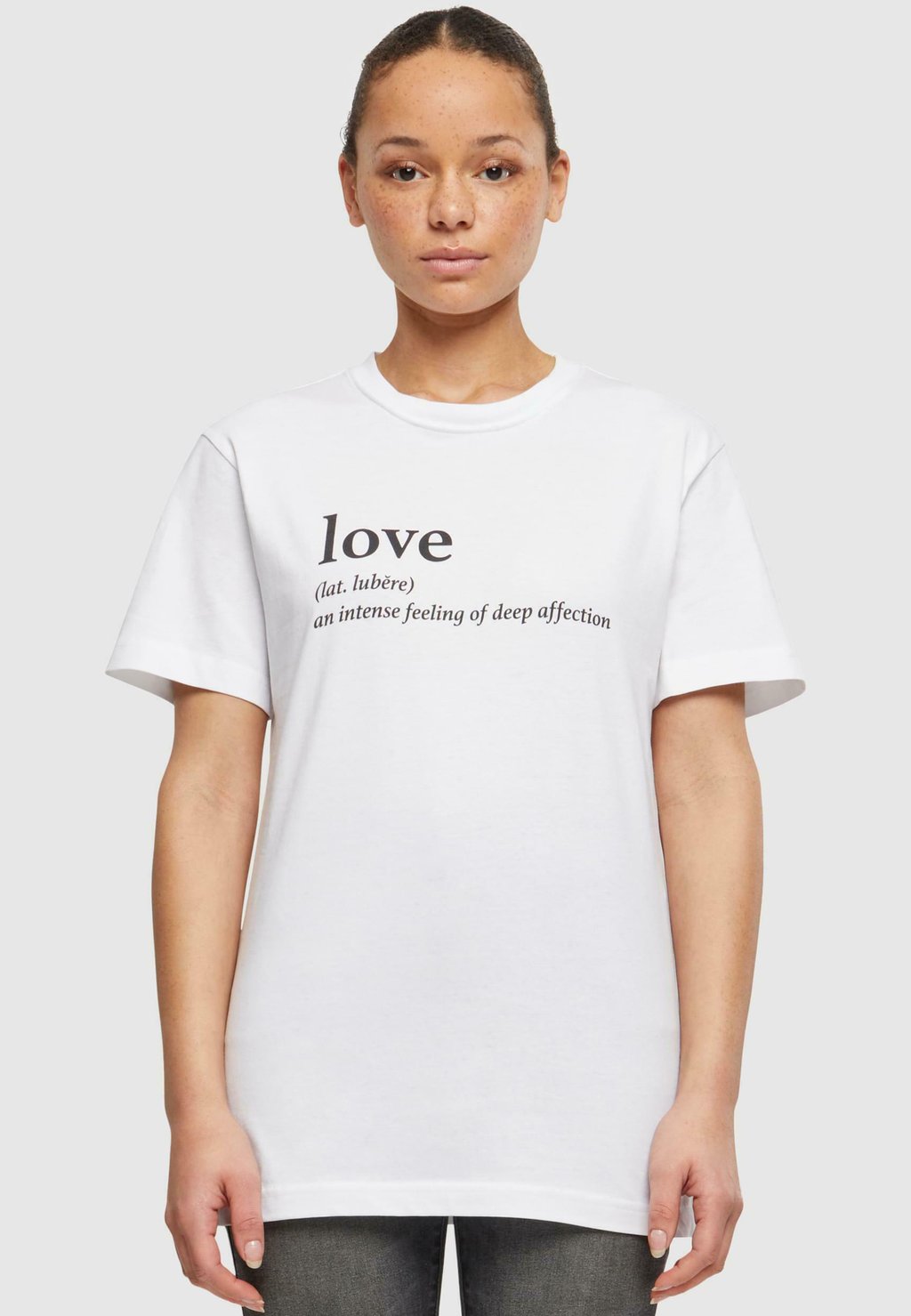 

Рубашка с принтом LOVE DEFINITION Mister Tee, белый