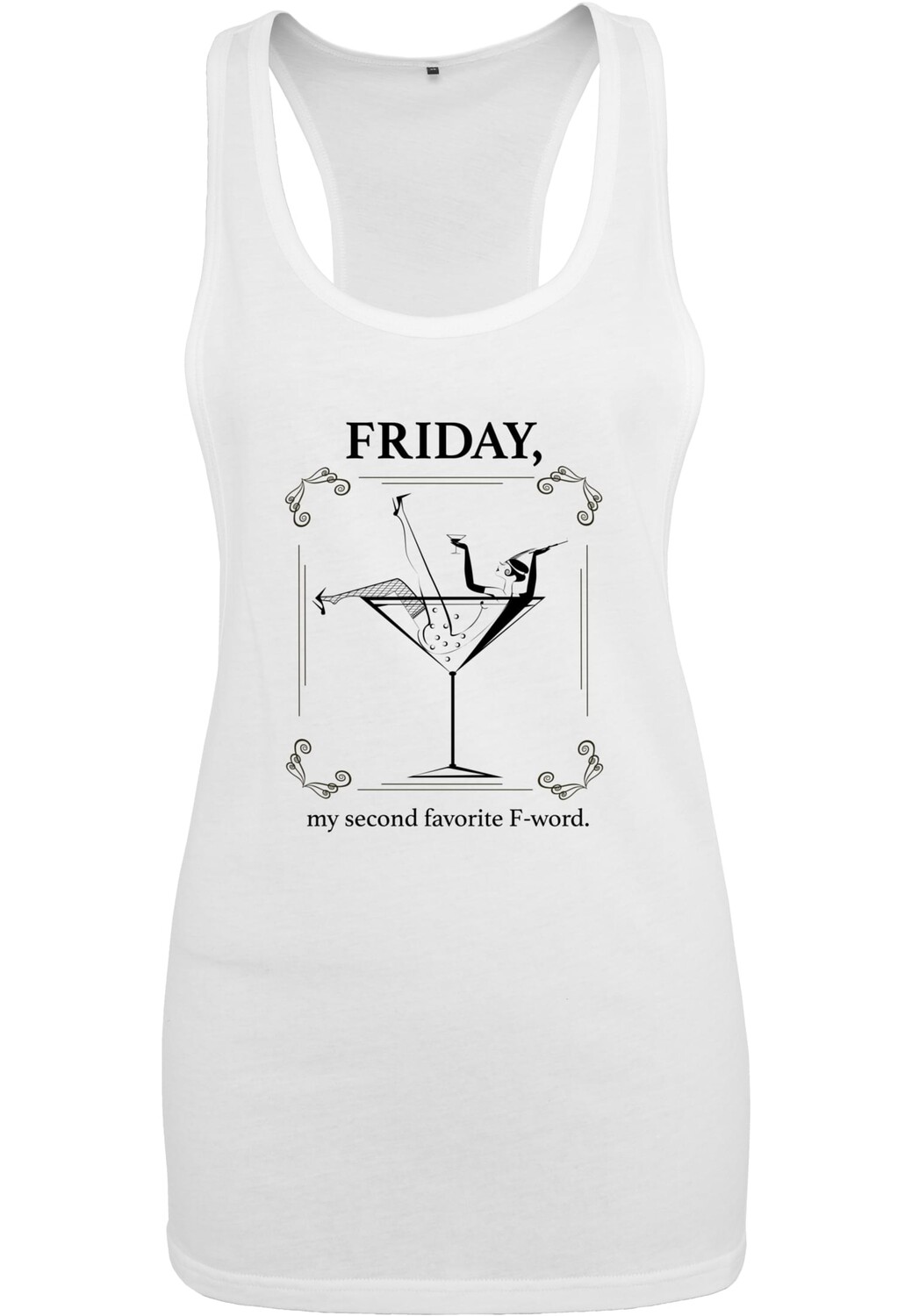 

Футболка Mister Tee Tank Top, белый